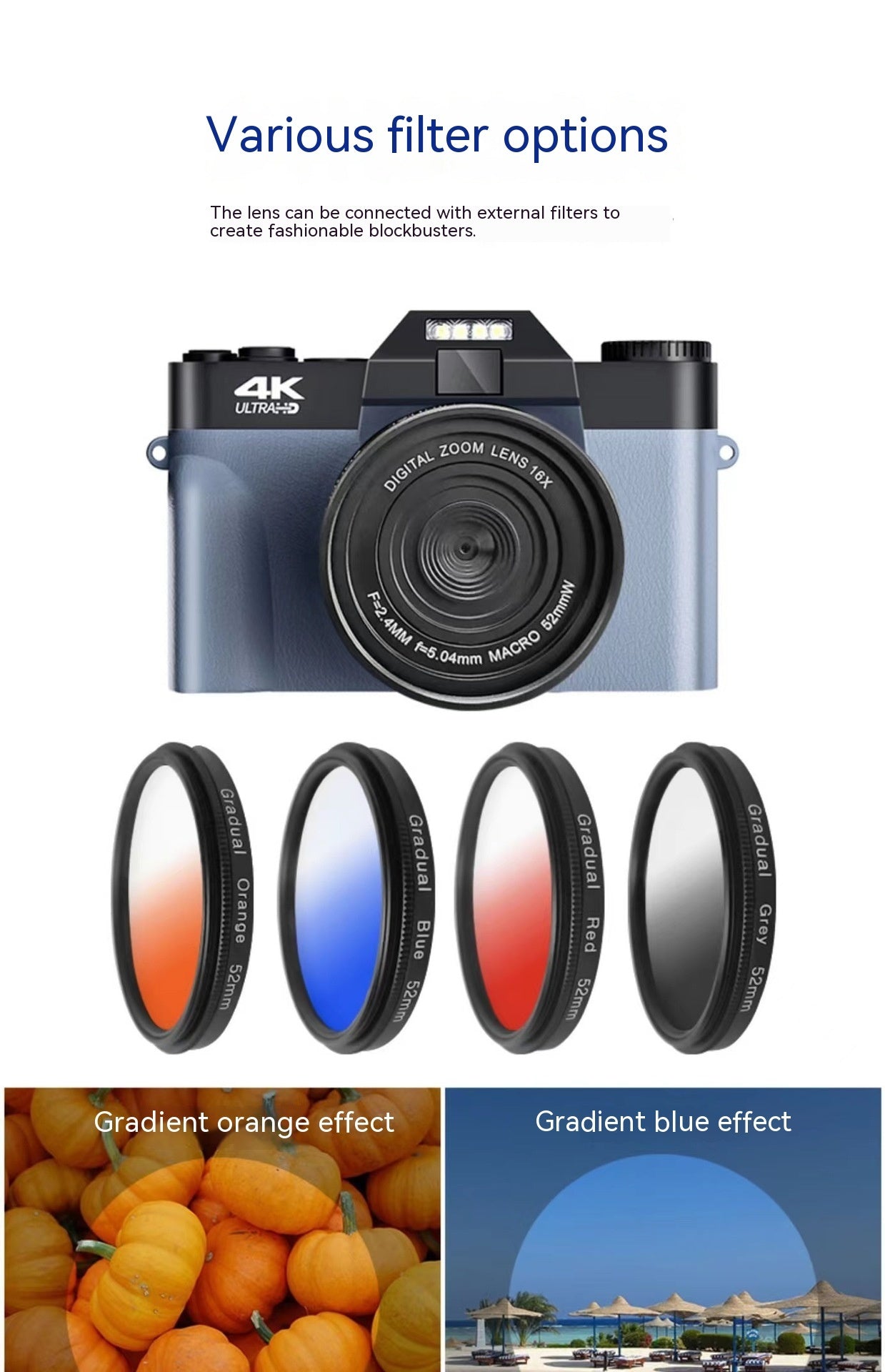 Digital Camera Home Travel SLR Camera Student Entry-level Mirrorless Camera With Camera Card Camera